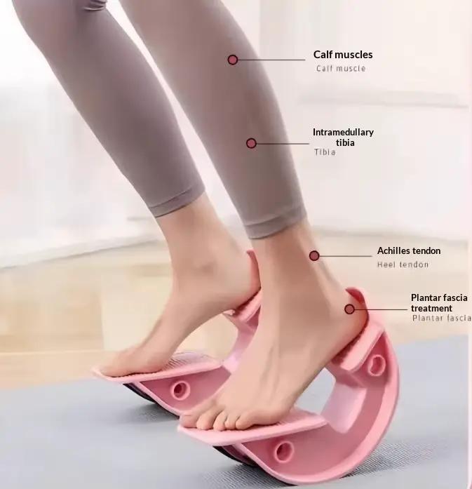 Roue d'étirement pédale de Fitness à domicile civière de mollet entraîneur d'équilibre bras