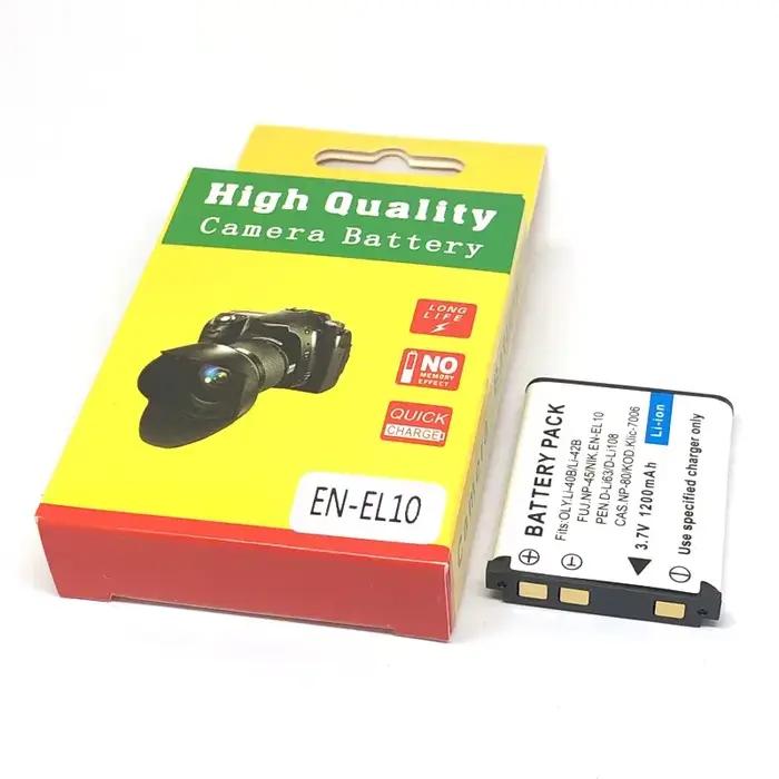 EN-EL10 Li-42B Li-40B FNP-45 A D-Li63 D-Li108 CNP-80 Chargeur de Batterie KLIC-7006 pour Nikon OLYMPUS FUJIFILM Pentax mol Kodak