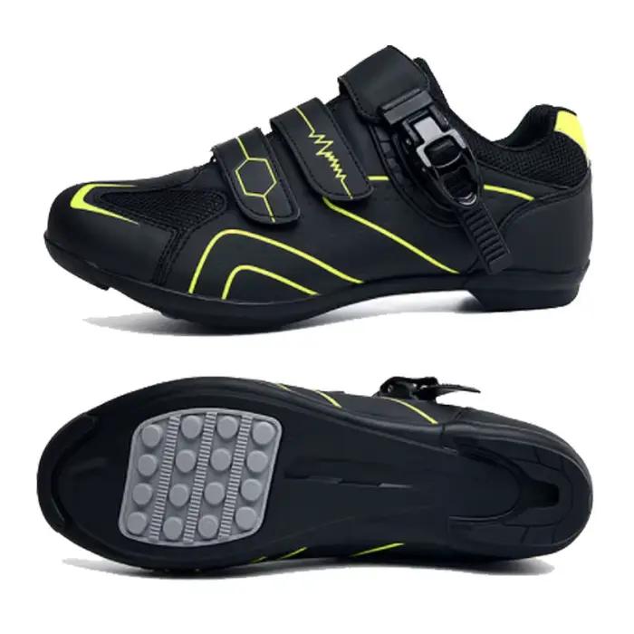 Chaussures de cyclisme plates pour hommes et femmes