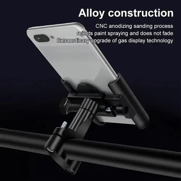 Support de téléphone portable rotatif pour moto et vélo