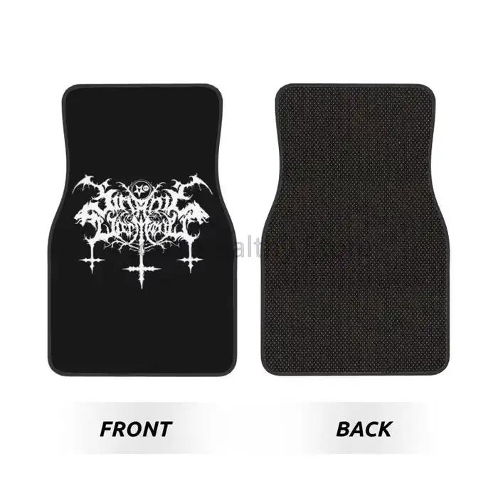 Tapis de sol de voiture gothique tapis antidérapants tapis Auto tapis accessoires décor avant et arrière tapis de pied de voiture ensemble de 4 pièces