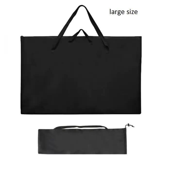 Ensemble de sacs de planche à dessin, sac d'art pliable pour planches à dessin d'ingénierie et d'architecture, sac à bandoulière demi-plié