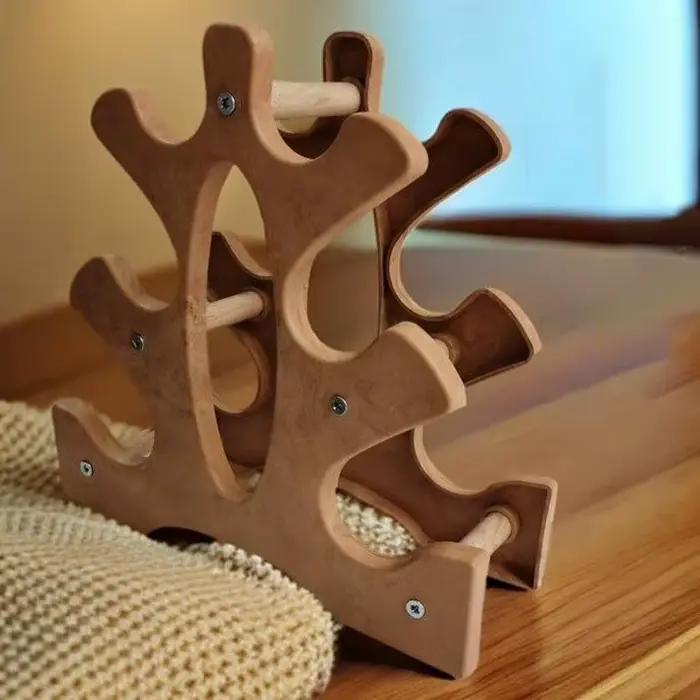 Nouveau support de rangement pour haltères à 3 niveaux