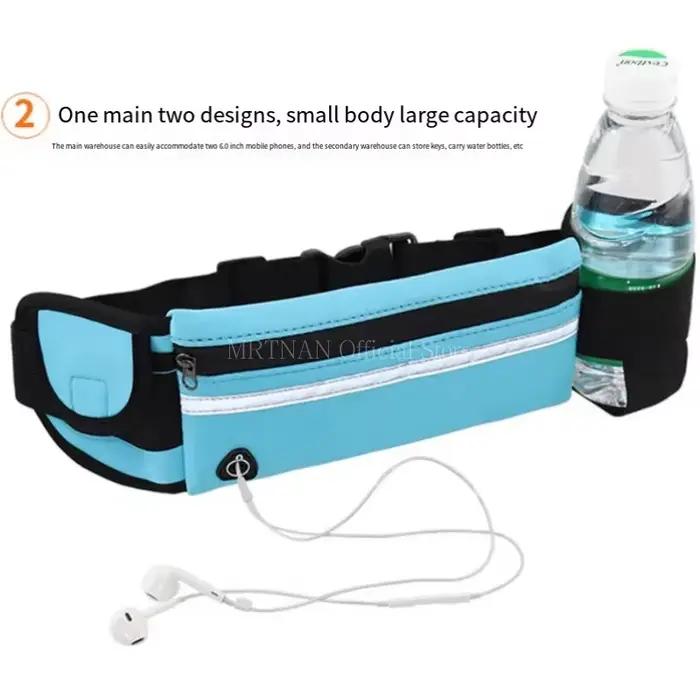 1pc sac de course femmes sac de taille sac de ceinture hommes sport Fanny Pack sac de téléphone portable salle