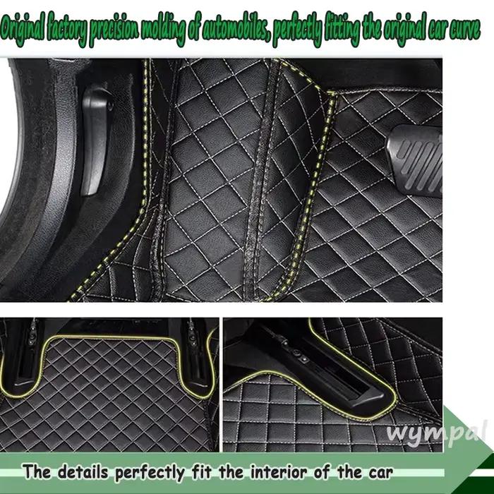 Tapis de sol de luxe en cuir pour voiture Hyundai Accent Verna 2006~2011 2012 2013 2014 2015 2016 2017-2023, tapis et moquettes