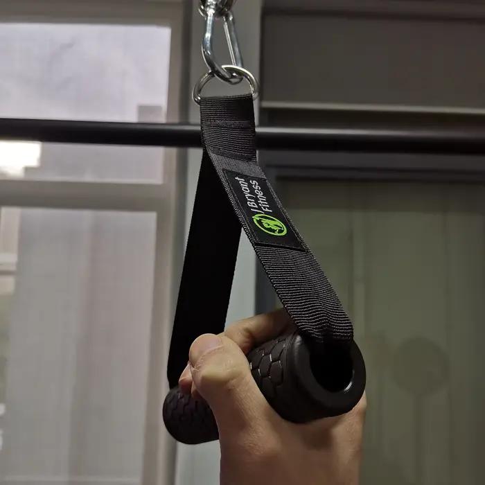 Attache cable musculation equipement Poignée de gymnastique antidérapante d-ring tirer la barre