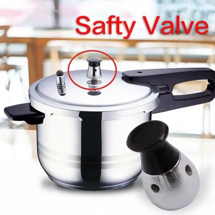 Autocuiseur haute pression, ustensiles de cuisine, marmite à soupe et à viande, Valve d'autocuiseur en aluminium, cuisinière domestique, appareils de cuisson en acier à Induction
