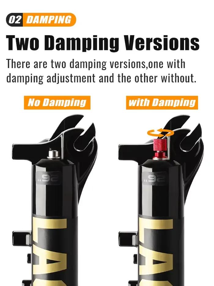 Fourche de Suspension de vélo 26/27