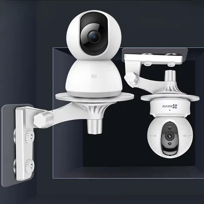 Support mural de caméra intérieure PZT, accessoires de surveillance de sécurité, support et base de caméra