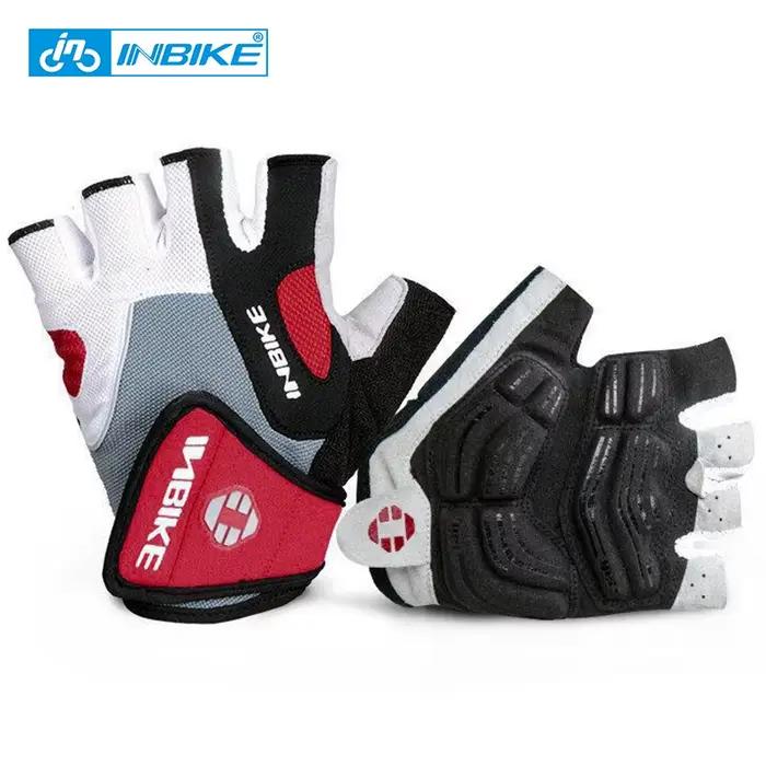 INBIKE antichoc GEL Pad gants de cyclisme demi doigt