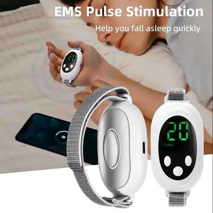 Deux modes, 20 niveaux d'intensité, appareil de sommeil intelligent, soulagement de l'anxiété, sommeil neurologique, insomnie et appareil apaisant,