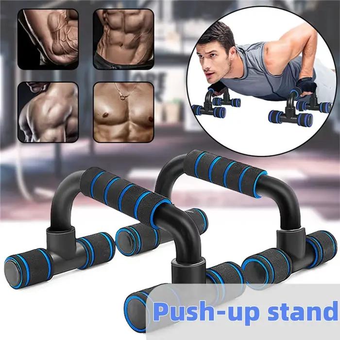 Équipement de fitness de soutien push-up sujet en forme de I pour l'entraînement musculaire de la poitrine