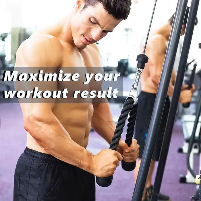 Corde de tension pratique pour triceps à domicile