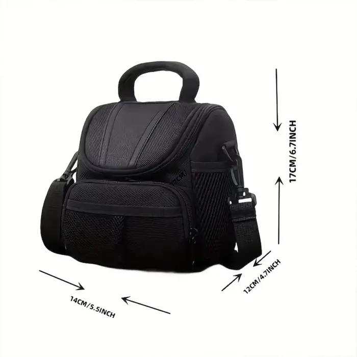 Sac pour appareil photo SLR à bandoulière unique, sac de photographie à bandoulière réglable, sac à main léger anti-rayures