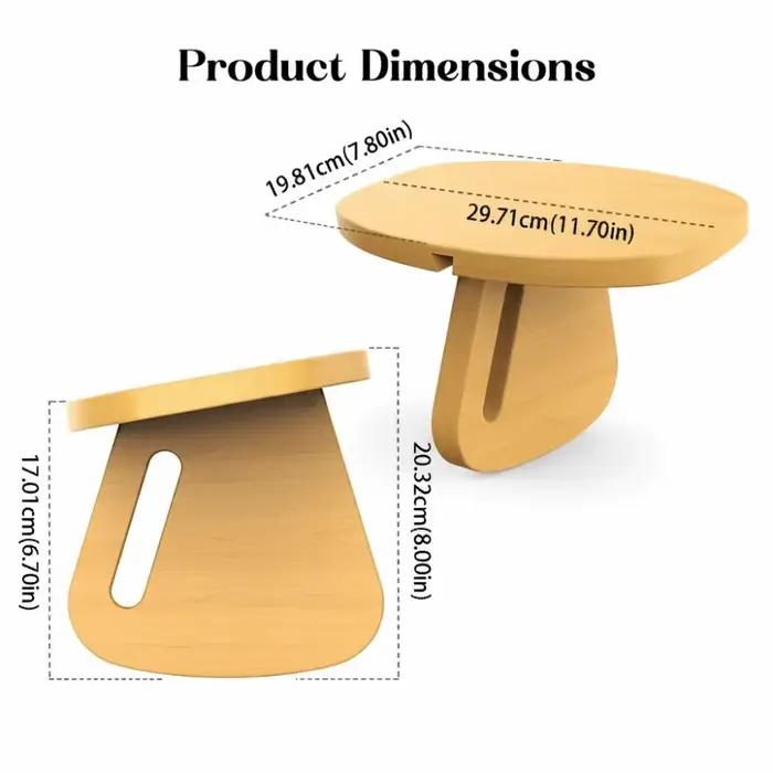 Tabouret en bois massif, banc de yoga en bois, banc de méditation simple et détachable, banc de yoga créatif et équilibré, entraînement de yoga