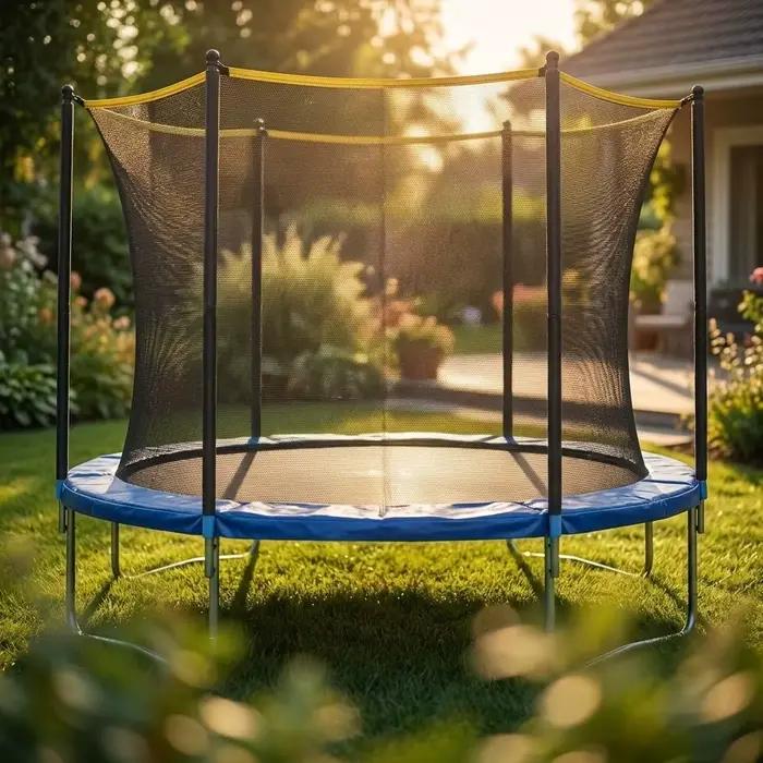 Filet de sécurité anti-chute haute élasticité pour trampoline