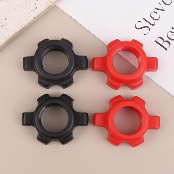 8/16 pièces Accessoires de fixation pour haltères hexagonaux