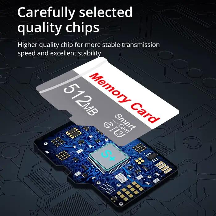 Carte mémoire TF pour vidéosurveillance ou caméra, classe 10, haute vitesse, petite capacité, 64m, 128m, 256m, 512m