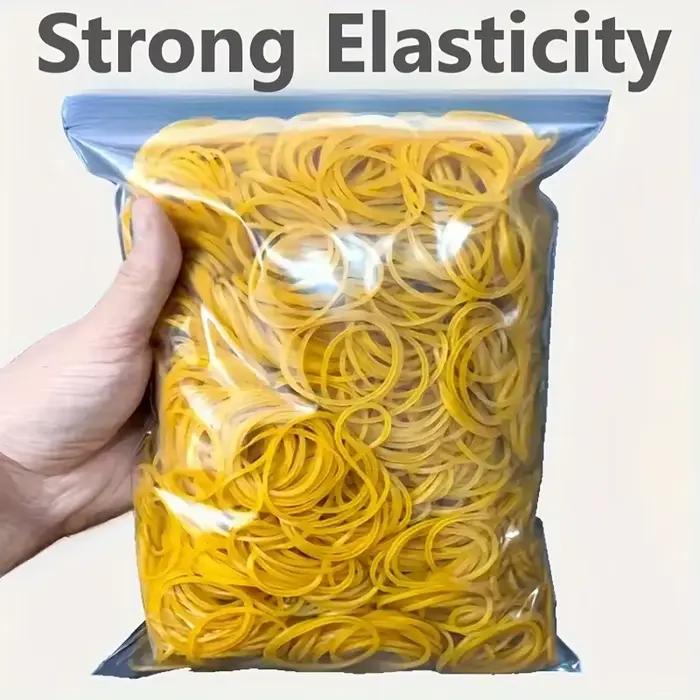 Élastique jaune à haute élasticité - lot de 100/300/666 pièces