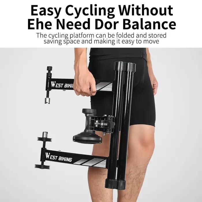 WEST BIKING – rouleau de vélo magnétique pour entraînement en salle