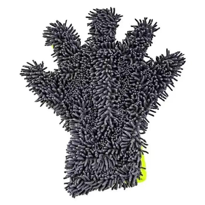 Gants de lavage de voiture, lingette en microfibre, éponge de voiture sans rayures, nettoyage de lavage de voiture, velours de corail, outil de nettoyage Double face
