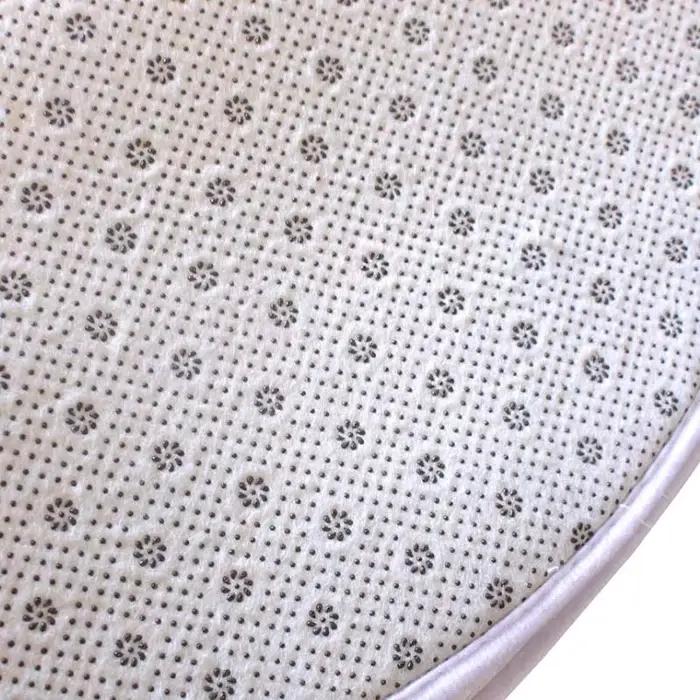 Tapis circulaire avec Logo personnalisé, antidérapant, rond, grand pour la maison, salon, chambre à coucher, décoration de chaise, tambour, paillasson de chaise