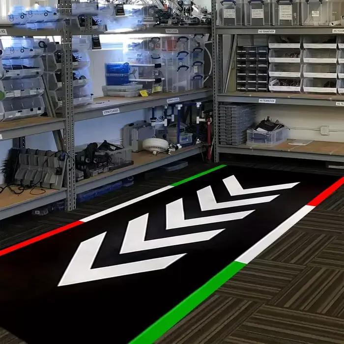 Tapis de Moto tapis de Garage course Cool Moto affichage tapis d'affichage de Moto anti-dérapant décoration de la maison tapis de salon