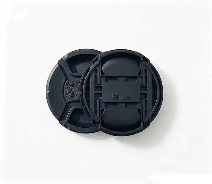 Capuchons d'objectif d'appareil photo, 10 pièces/lot, 49mm, 52mm, 55mm, 58mm, 62mm, 67mm, 72mm, 77mm, 82mm pour Canon (veuillez noter la taille)