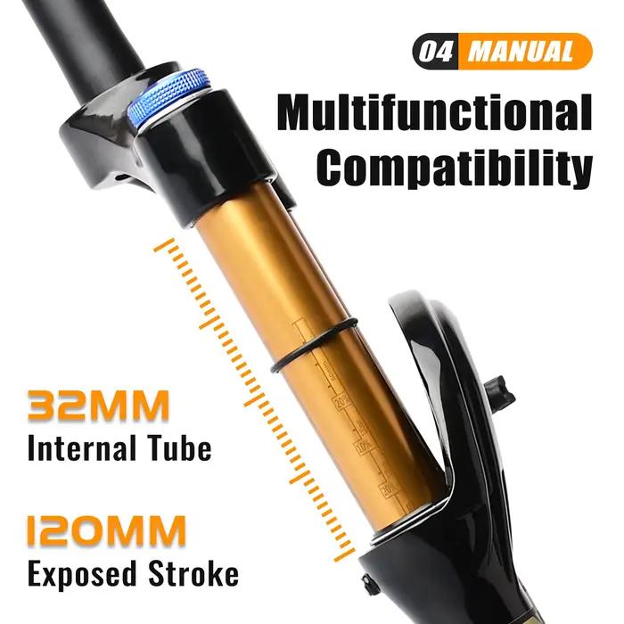 Fourche de Suspension de vélo 26/27