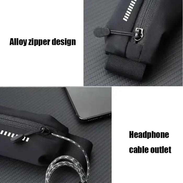 Taille sacs de course femmes sports fitness étanche pour argent support de téléphone jogging entraînement clé ceinture accessoires de vélo pochette packs
