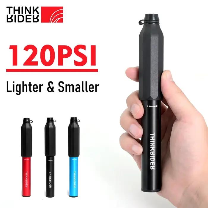 ThinkRider-Mini pompe à air manuelle portable pour vélo de route et VTT