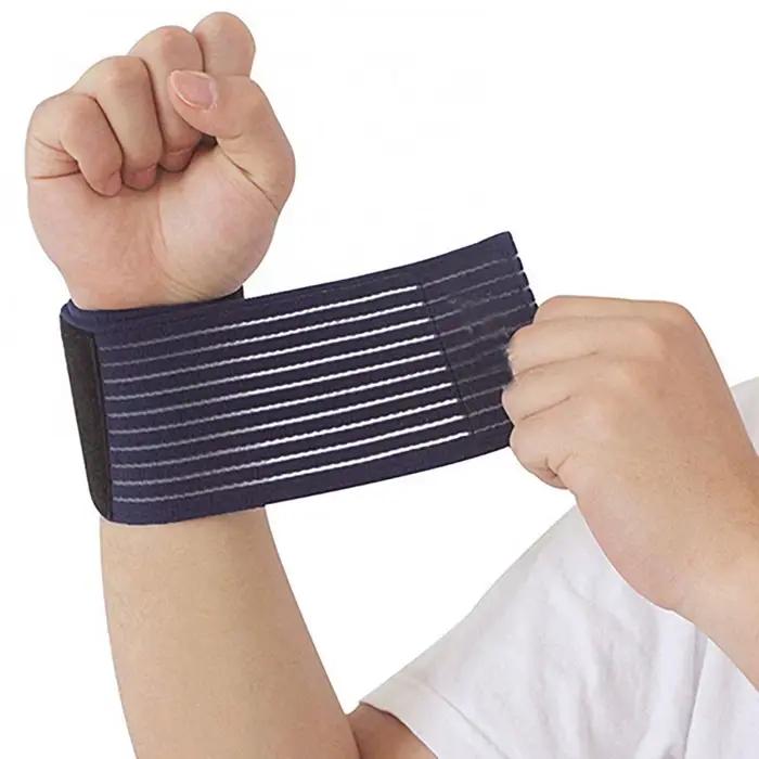 Bracelet élastique poignet cheville coude genouillère gymnastique Sport pansement garde soutien soulagement de la