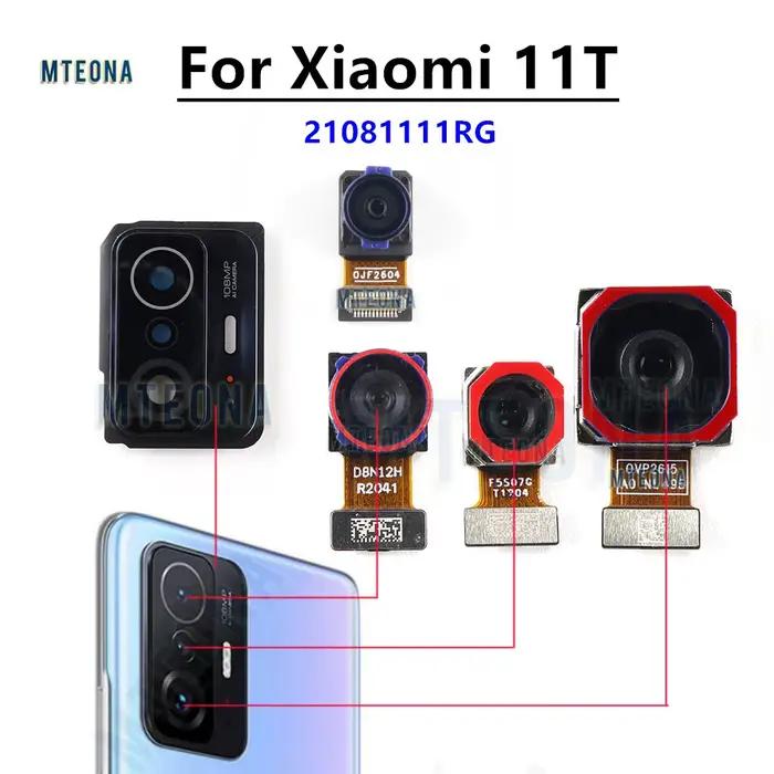 Module de caméra arrière principale pour Xiaomi Mi 11T 21081111RG, câble flexible de caméra frontale compacte Mi11T 108MP Ultra grand angle Macro