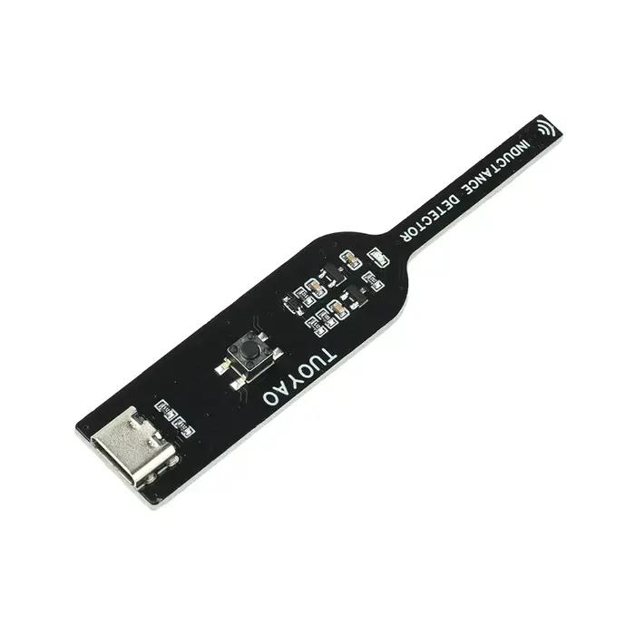 Testeur d'inductance DC 5V pour réparation de téléphones portables, diagnostic de panne d'inductance de carte mère électronique, mesure électromagnétique