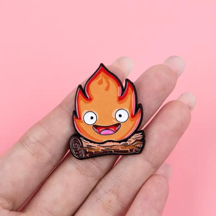 GérGifts-Broches émaillées de films d'anime japonais, épinglettes, insigne sur le sac à dos, accessoires de costume, bijoux de mode