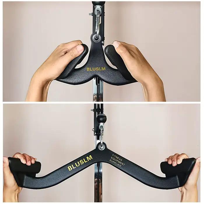 Maison salle de sport Fitness poignées Lat tirer vers le bas barre poulie câble Machine dos entraînement musculaire