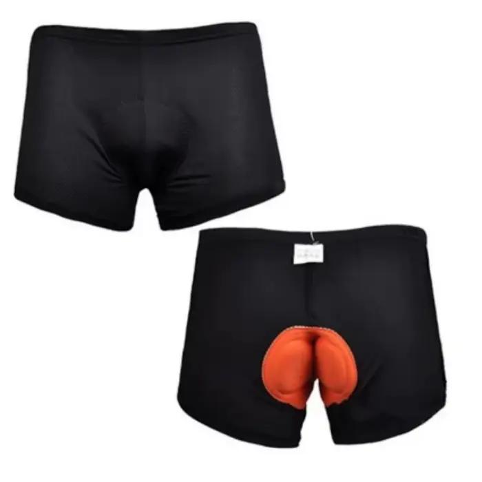 Shorts de cyclisme respirants en maille avec coussinet en gel 5D antichoc pour VTT