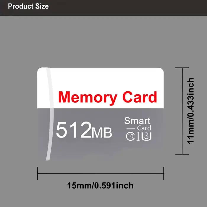 Carte mémoire TF pour vidéosurveillance ou caméra, classe 10, haute vitesse, petite capacité, 64m, 128m, 256m, 512m