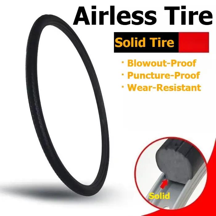 Pneus de vélo sans air