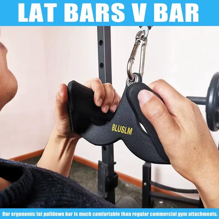 Maison salle de sport Fitness poignées Lat tirer vers le bas barre poulie câble Machine dos entraînement musculaire