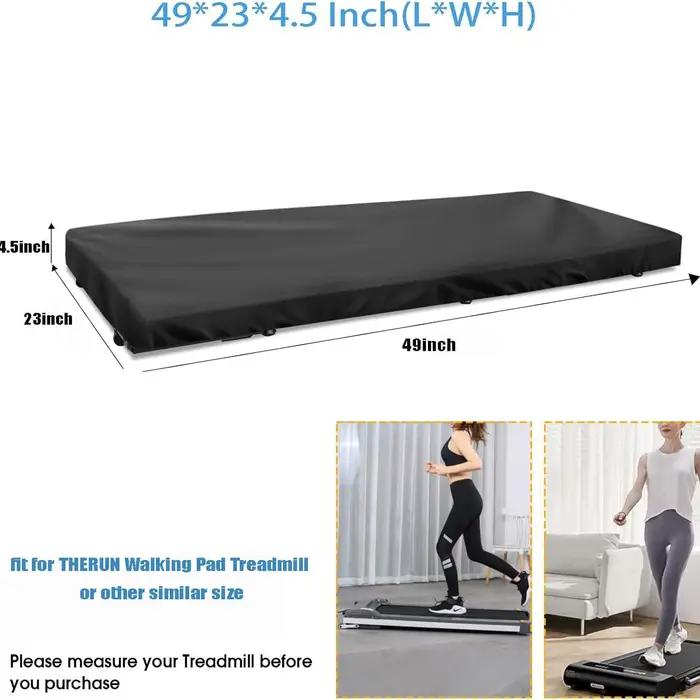 Housse de protection pliable en tissu Oxford pour tapis de course domestique