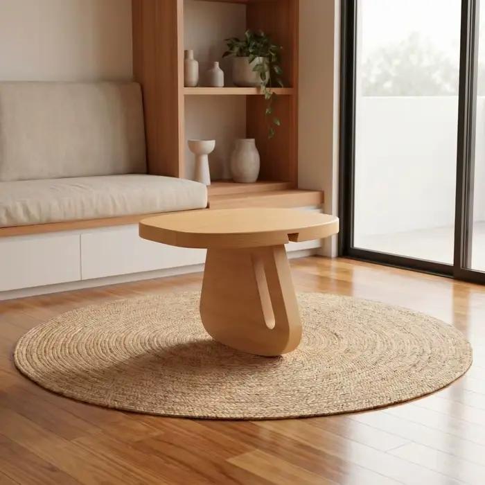 Chaise en bois massif, banc de yoga en bois, banc de méditation simple et équilibré, banc de méditation en bois détachable