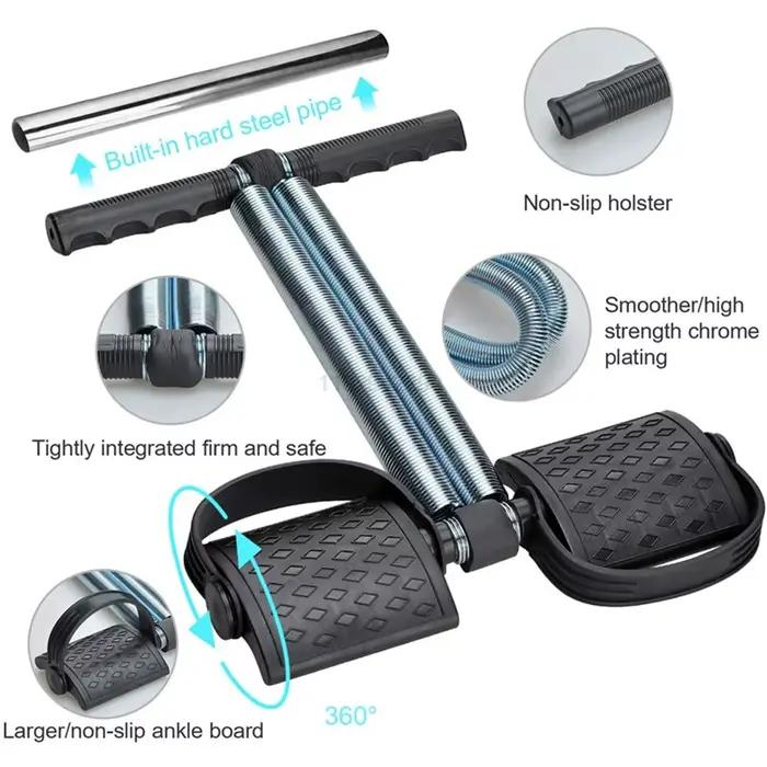 Bande de résistance de pédale de corde de traction d'assise élastique équipement de tondeuse de ventre de cordon de serrage de ressort puissant pour la musculation de gymnase à la maison
