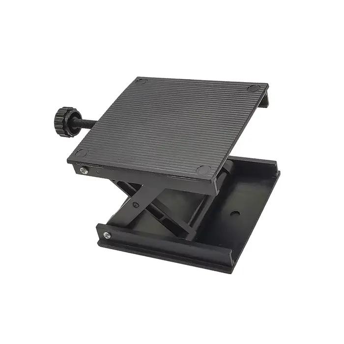 Support de levage pour machines à graver sur bois, Table élévatrice à niveau à bulle, supports manuels, expérience de plate-forme de Construction