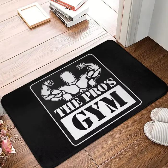 Tapis de porte d'entrée antidérapant pour musculation
