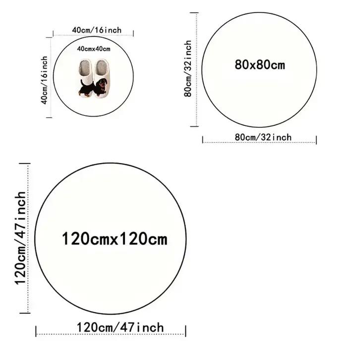 Tapis circulaire rose à motif de lapin de dessin animé, tapis antidérapant pour chambre de petite fille, résistant à la saleté, décoration de la maison