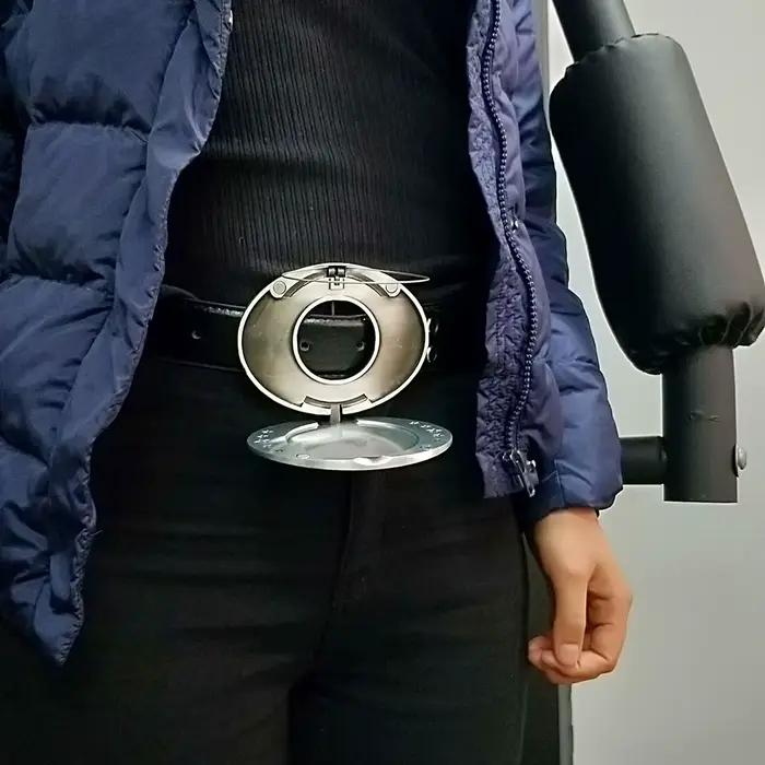 Porte-bouteille portable en métal pour bière, avec boucle amusante en forme de tête, pour boire en extérieur, camping, pique-nique, support pour canettes de vin, décoration créative pour fêtes