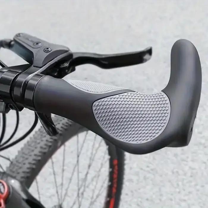 Poignée de vélo ergonomique avec poignée secondaire