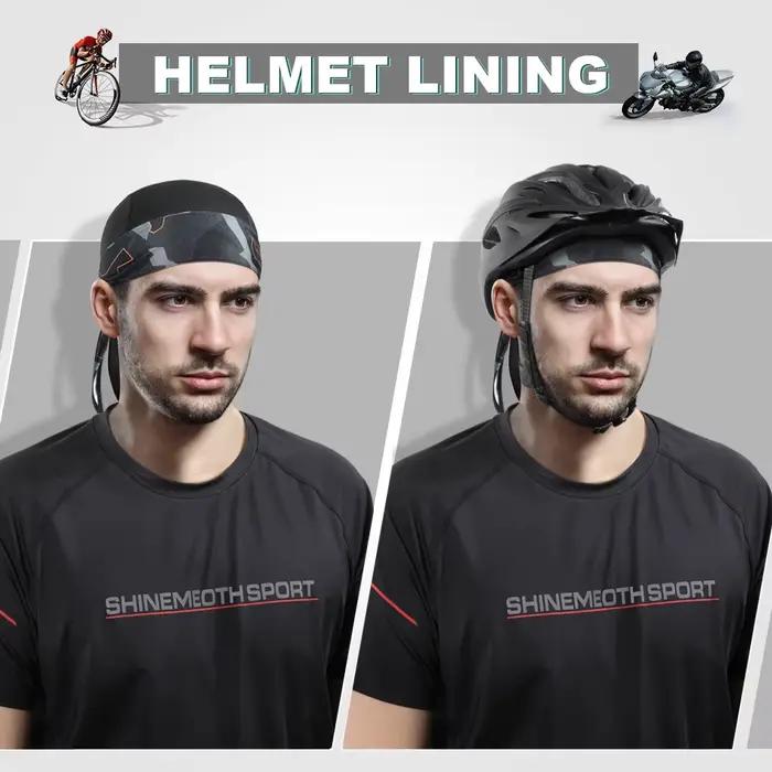 Casquette de cyclisme Sport Beanie course Pirate chapeau Doo Rag été séchage rapide vélo équitation pêche