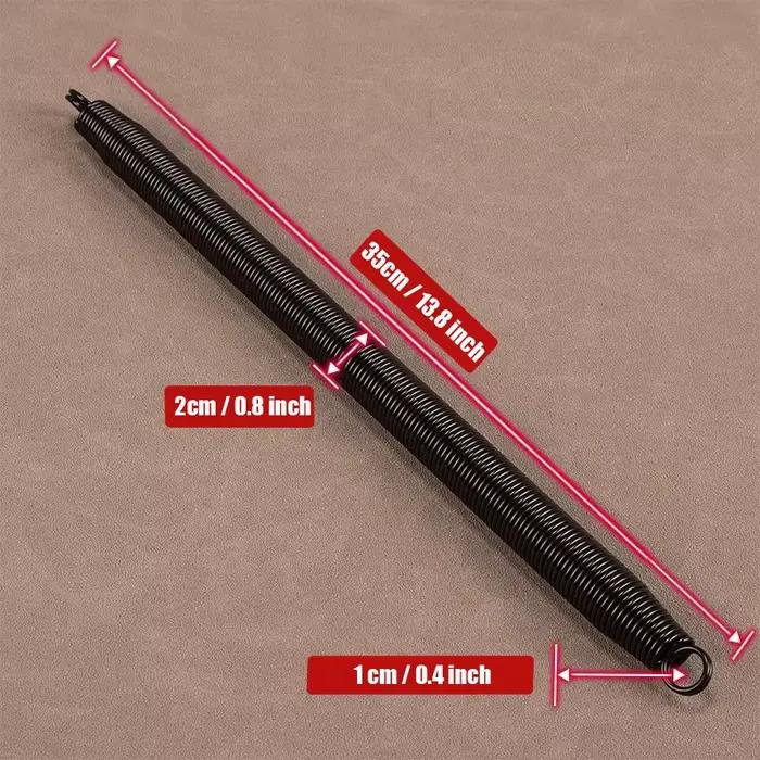 Extenseur de poitrine réglable Max 175 kg / 386 lb avec 7 ressorts pour entraînement de musculation
